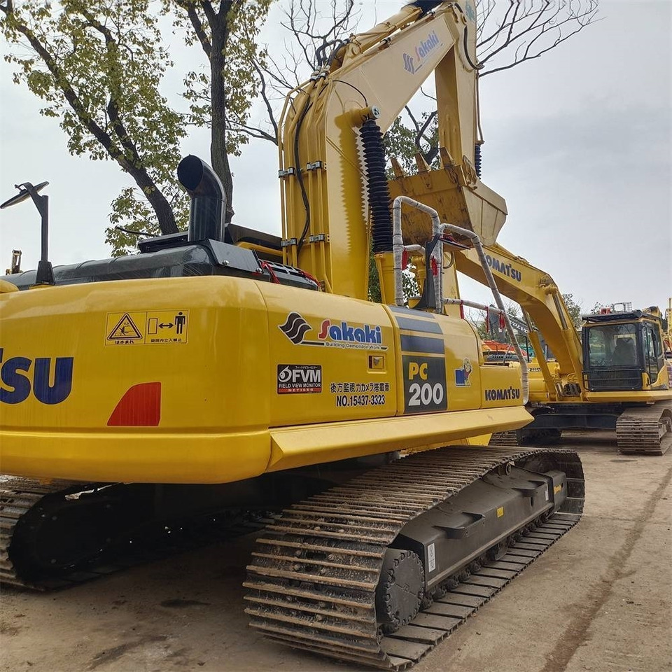 Máy xúc bánh xích Komatsu PC 200: hình 12
