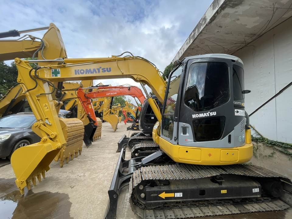 Komatsu PC78MR-6 - Máy xúc mini: hình 1 Komatsu PC78MR-6 - Máy xúc mini: hình 1