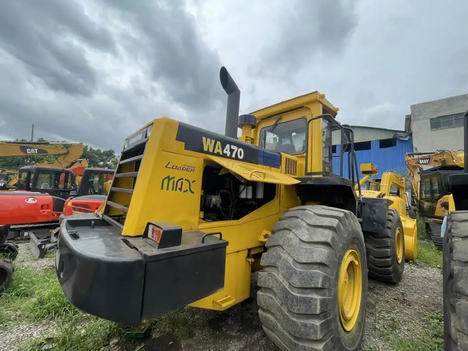 Komatsu WA470 - Máy xúc lật bánh lốp: hình 3 Komatsu WA470 - Máy xúc lật bánh lốp: hình 3