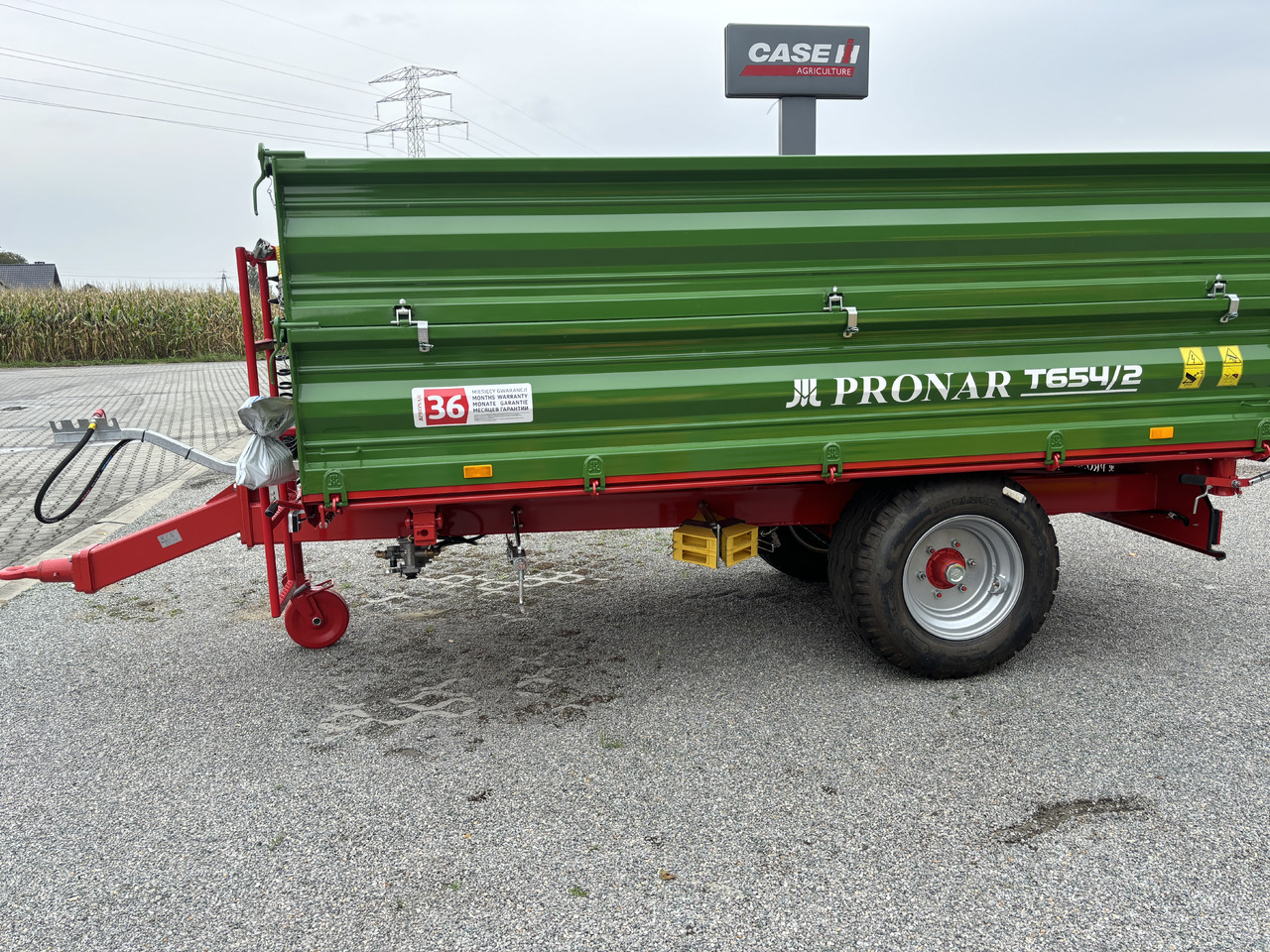 PRONAR T654/2 - Toa kéo nhỏng/ Xe đổ: hình 2 PRONAR T654/2 - Toa kéo nhỏng/ Xe đổ: hình 2