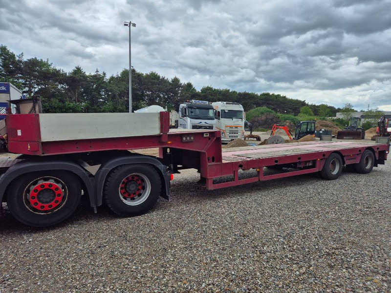 Sơ mi rơ moóc thùng thấp Faymonville 2 axle hydraulic steering // Machinetrailer: hình 6