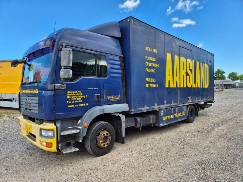 MAN TGM 12.280 // Lift // Sideopening - Xe tải hộp: hình 1 MAN TGM 12.280 // Lift // Sideopening - Xe tải hộp: hình 1