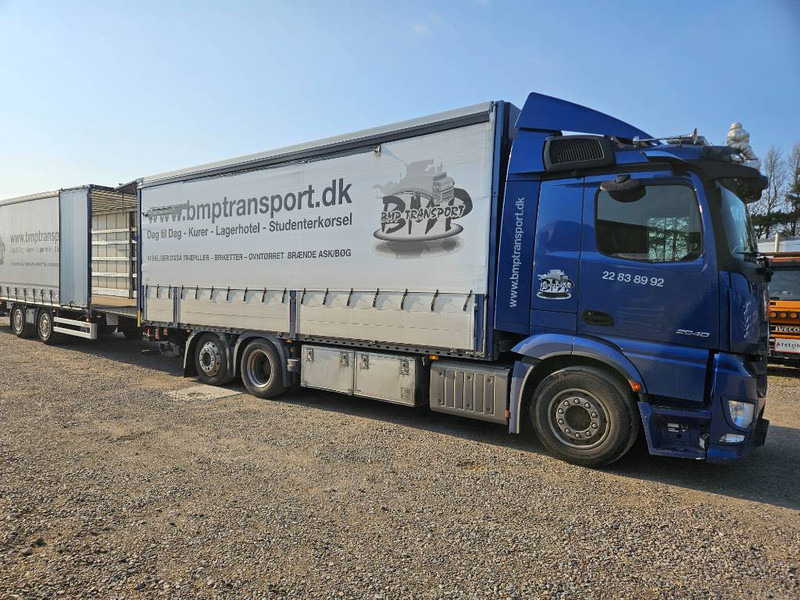 Mercedes-Benz Actros 2540 L // Lift // Kærre // ACC - Xe tải thùng mui bạt: hình 1 Mercedes-Benz Actros 2540 L // Lift // Kærre // ACC - Xe tải thùng mui bạt: hình 1