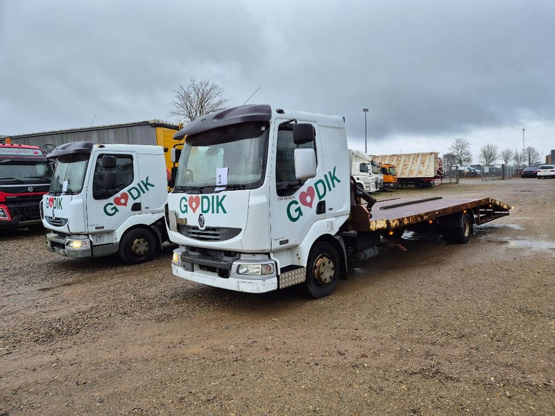 Renault 220 Machine/auto Transport and crane(2 stk) - Xe tải chuyên chở tự động: hình 2 Renault 220 Machine/auto Transport and crane(2 stk) - Xe tải chuyên chở tự động: hình 2