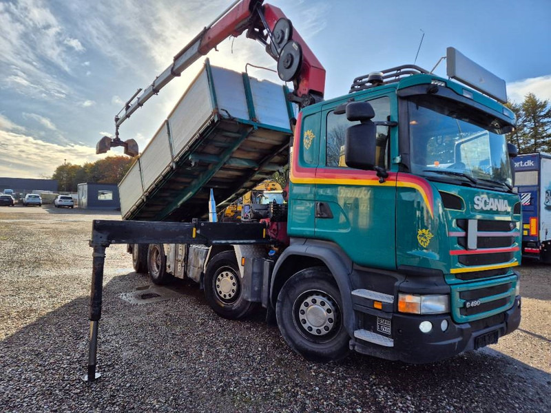 Scania G 490 8x2/6 // HMF 2620 K-5 // Pendellad - Xe cẩu tự hành: hình 3 Scania G 490 8x2/6 // HMF 2620 K-5 // Pendellad - Xe cẩu tự hành: hình 3