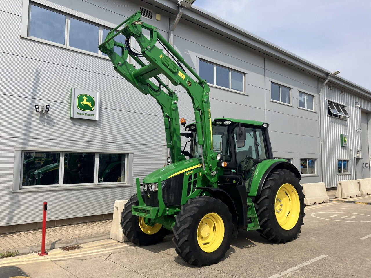 John Deere 6120M + 623R Loader - Máy cày: hình 1 John Deere 6120M + 623R Loader - Máy cày: hình 1