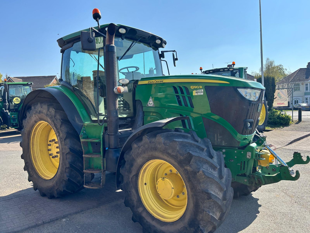 John Deere 6190R - Máy cày: hình 4 John Deere 6190R - Máy cày: hình 4