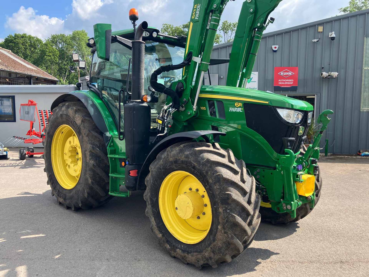 John Deere 6R 185 - Máy cày: hình 4 John Deere 6R 185 - Máy cày: hình 4
