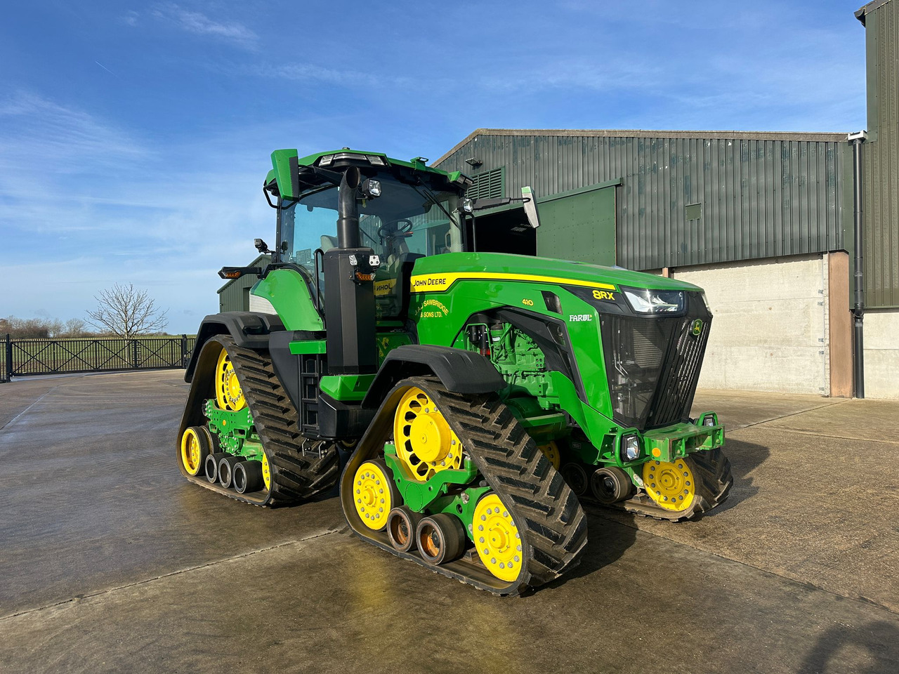 John Deere 8RX 410 - Máy cày: hình 1 John Deere 8RX 410 - Máy cày: hình 1