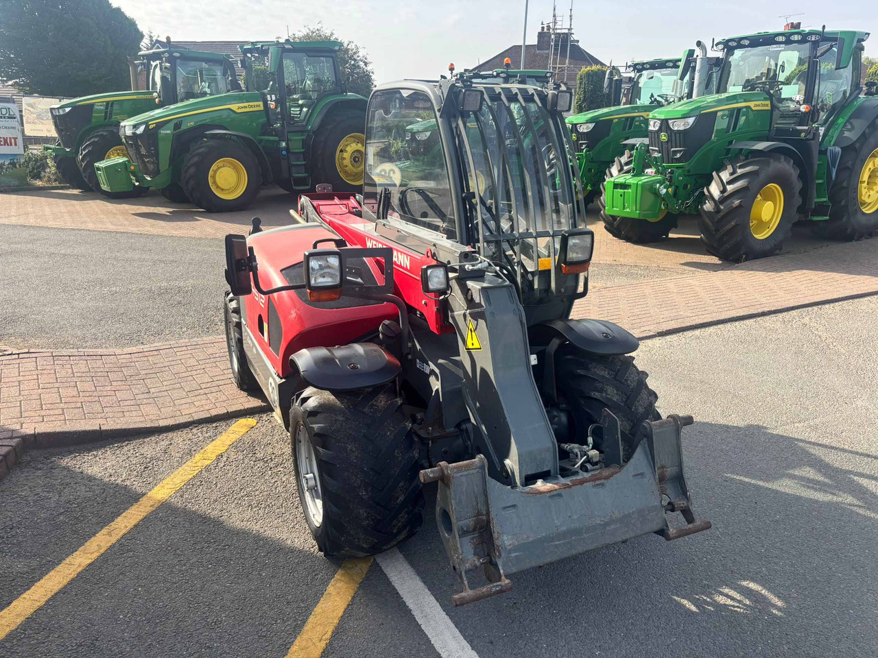 Weidemann T4512 - Xe nhấc hình viễn vọng kính: hình 2 Weidemann T4512 - Xe nhấc hình viễn vọng kính: hình 2