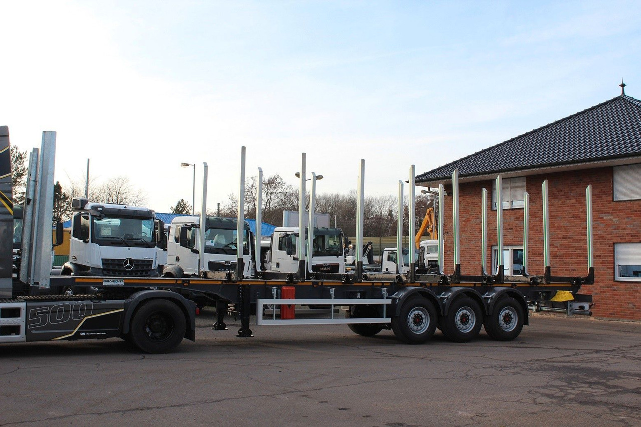 HD Truck Solution Holz und Langmaterial - Sơ mi rơ moóc chở gỗ: hình 1 HD Truck Solution Holz und Langmaterial - Sơ mi rơ moóc chở gỗ: hình 1