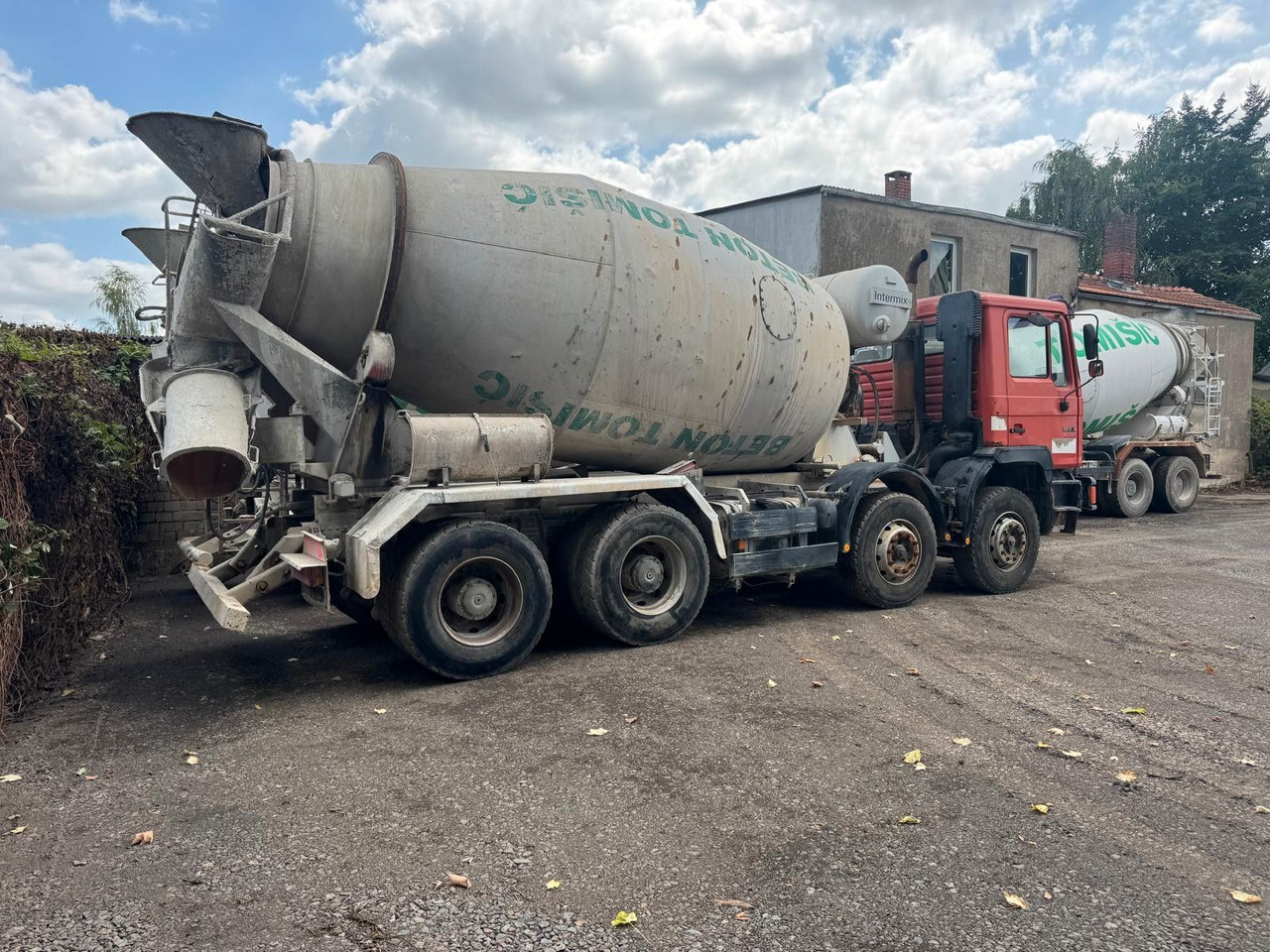 MAN 32.372 8x4 10m³ - Xe trộn bê tông: hình 2 MAN 32.372 8x4 10m³ - Xe trộn bê tông: hình 2