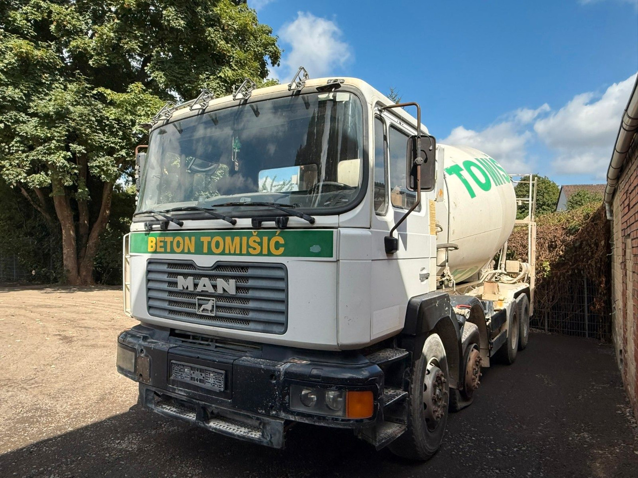 MAN 32.414 8x4 - Xe trộn bê tông: hình 5 MAN 32.414 8x4 - Xe trộn bê tông: hình 5