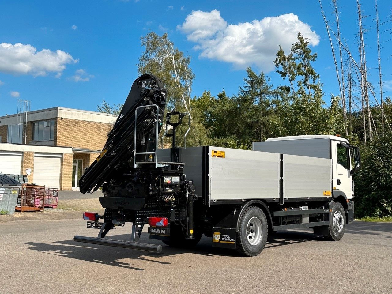 Xe cẩu tự hành MAN TGM 18.320 4x2 Euro6e Kran Hiab: hình 6