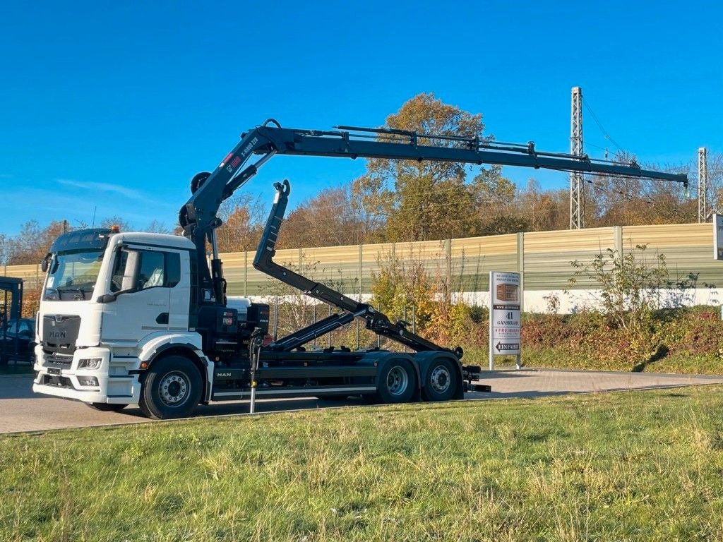 MAN TGS 26.470 6x2 Abrollkipper + Kran Hiab 228-6 - Xe tải nâng móc, Xe cẩu tự hành: hình 2 MAN TGS 26.470 6x2 Abrollkipper + Kran Hiab 228-6 - Xe tải nâng móc, Xe cẩu tự hành: hình 2