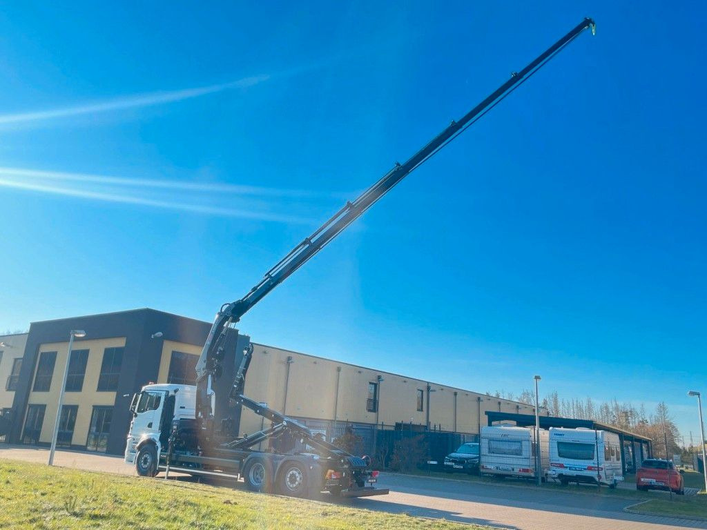 MAN TGS 26.470 6x2 Abrollkipper + Kran Hiab 228-6 - Xe tải nâng móc, Xe cẩu tự hành: hình 4 MAN TGS 26.470 6x2 Abrollkipper + Kran Hiab 228-6 - Xe tải nâng móc, Xe cẩu tự hành: hình 4