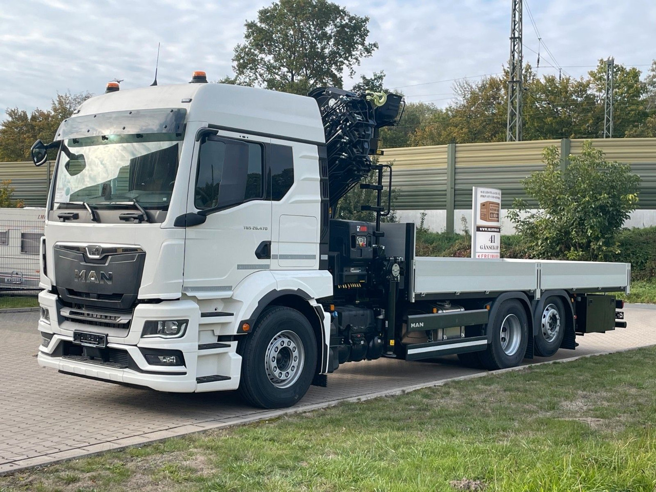 MAN TGS 26.480 /6X Hiab X-HIRRO 302 E-6 JIB 70x4 - Xe cẩu tự hành: hình 1 MAN TGS 26.480 /6X Hiab X-HIRRO 302 E-6 JIB 70x4 - Xe cẩu tự hành: hình 1