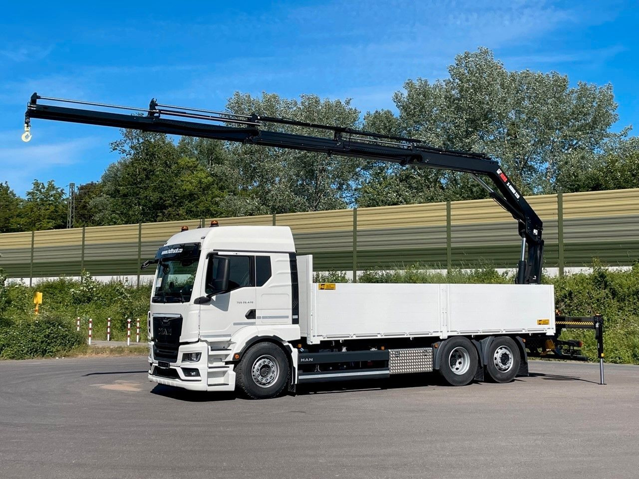 MAN TGS 26.480 6X2 Euro6 Retarder HIAB 228 - 4 - Xe cẩu tự hành: hình 1 MAN TGS 26.480 6X2 Euro6 Retarder HIAB 228 - 4 - Xe cẩu tự hành: hình 1