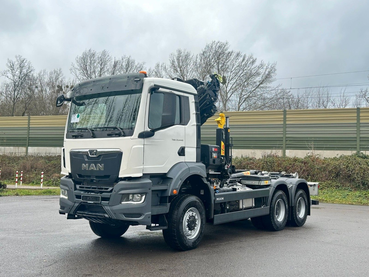 MAN TGS 33.440 6x6 BB Abrollkipper+Kran Hiab 228-6 - Xe tải nâng móc, Xe cẩu tự hành: hình 2 MAN TGS 33.440 6x6 BB Abrollkipper+Kran Hiab 228-6 - Xe tải nâng móc, Xe cẩu tự hành: hình 2