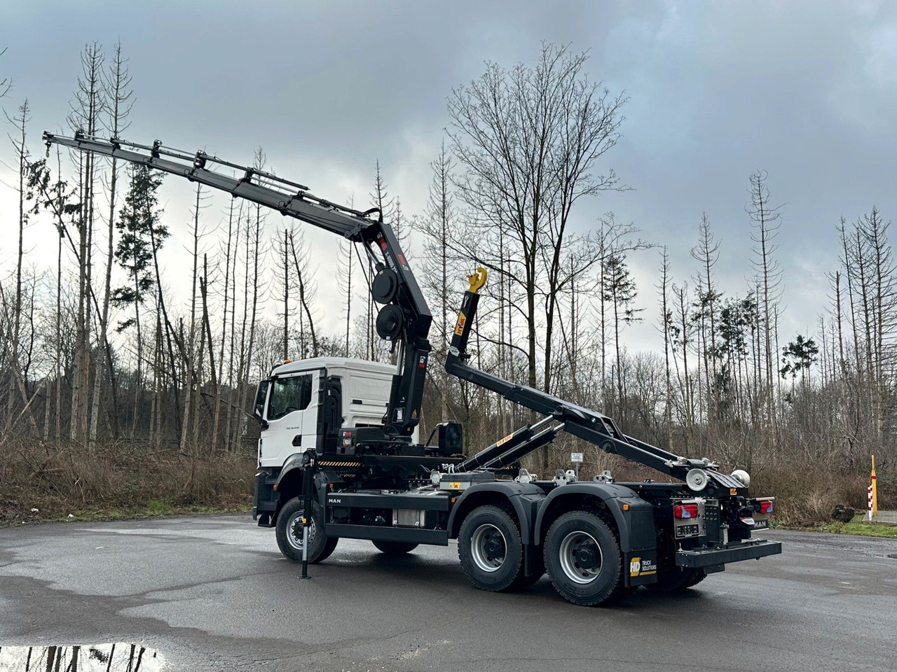 MAN TGS 33.440 6x6 BB Abrollkipper+Kran Hiab 228-6 - Xe tải nâng móc, Xe cẩu tự hành: hình 5 MAN TGS 33.440 6x6 BB Abrollkipper+Kran Hiab 228-6 - Xe tải nâng móc, Xe cẩu tự hành: hình 5