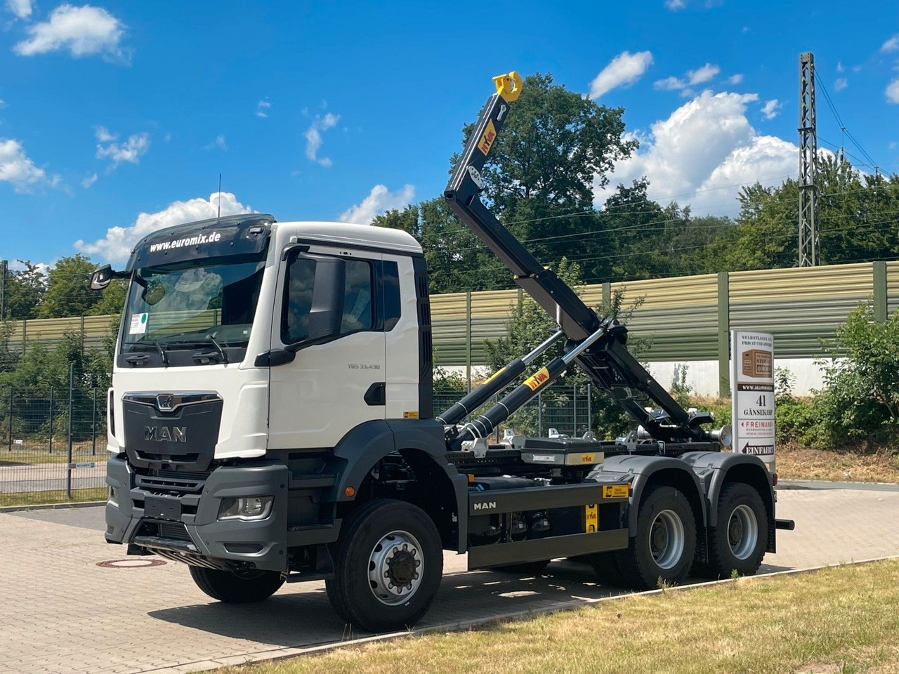 MAN TGS 33.440 6x6 Euro6e Hyva - Hiab MultiLift - Xe tải nâng móc, Xe cẩu tự hành: hình 1 MAN TGS 33.440 6x6 Euro6e Hyva - Hiab MultiLift - Xe tải nâng móc, Xe cẩu tự hành: hình 1