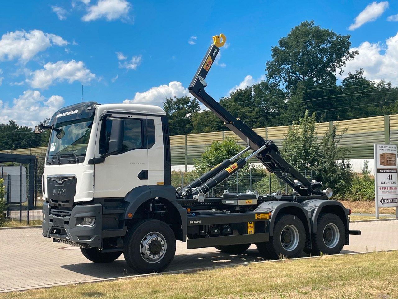 MAN TGS 33.440 6x6 Euro6e Hyva - Hiab MultiLift - Xe tải nâng móc, Xe cẩu tự hành: hình 2 MAN TGS 33.440 6x6 Euro6e Hyva - Hiab MultiLift - Xe tải nâng móc, Xe cẩu tự hành: hình 2