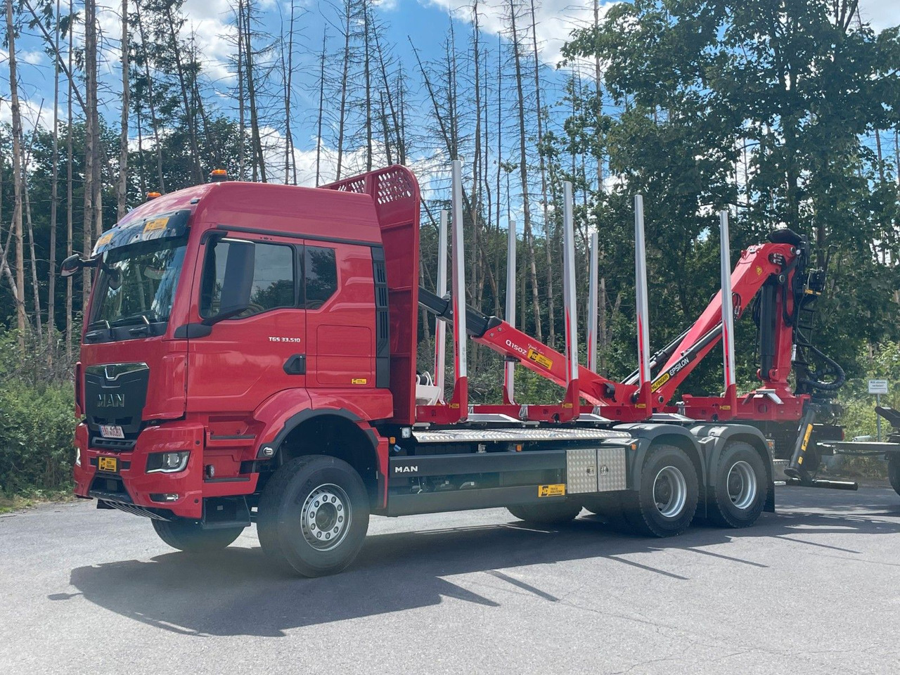 MAN TGS 33.510 6X4 BL Euro6e EPSILON 170Z - Xe chở gỗ, Xe cẩu tự hành: hình 4 MAN TGS 33.510 6X4 BL Euro6e EPSILON 170Z - Xe chở gỗ, Xe cẩu tự hành: hình 4