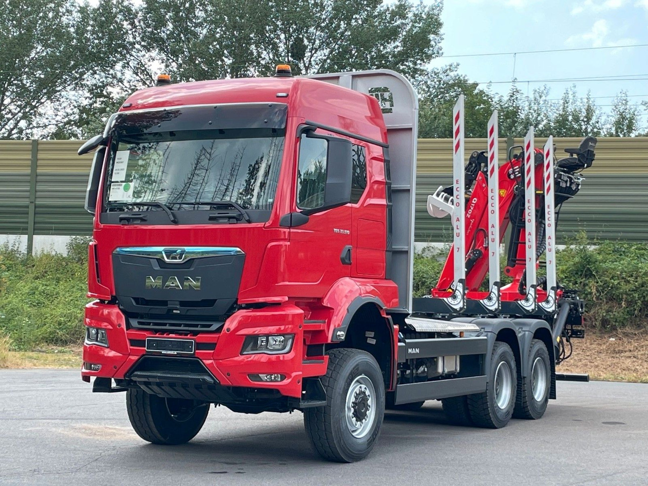 MAN TGS 33.520 6X6 Euro6e Radstand 3900mm EPSILON - Xe chở gỗ, Xe cẩu tự hành: hình 2 MAN TGS 33.520 6X6 Euro6e Radstand 3900mm EPSILON - Xe chở gỗ, Xe cẩu tự hành: hình 2
