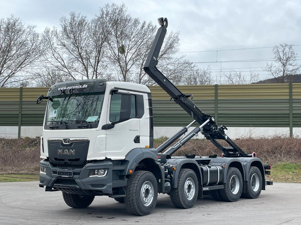 MAN TGS 35.480 8x4 Euro6e Hiab MultLift Abrollkipper - Xe tải nâng móc, Xe cẩu tự hành: hình 3 MAN TGS 35.480 8x4 Euro6e Hiab MultLift Abrollkipper - Xe tải nâng móc, Xe cẩu tự hành: hình 3