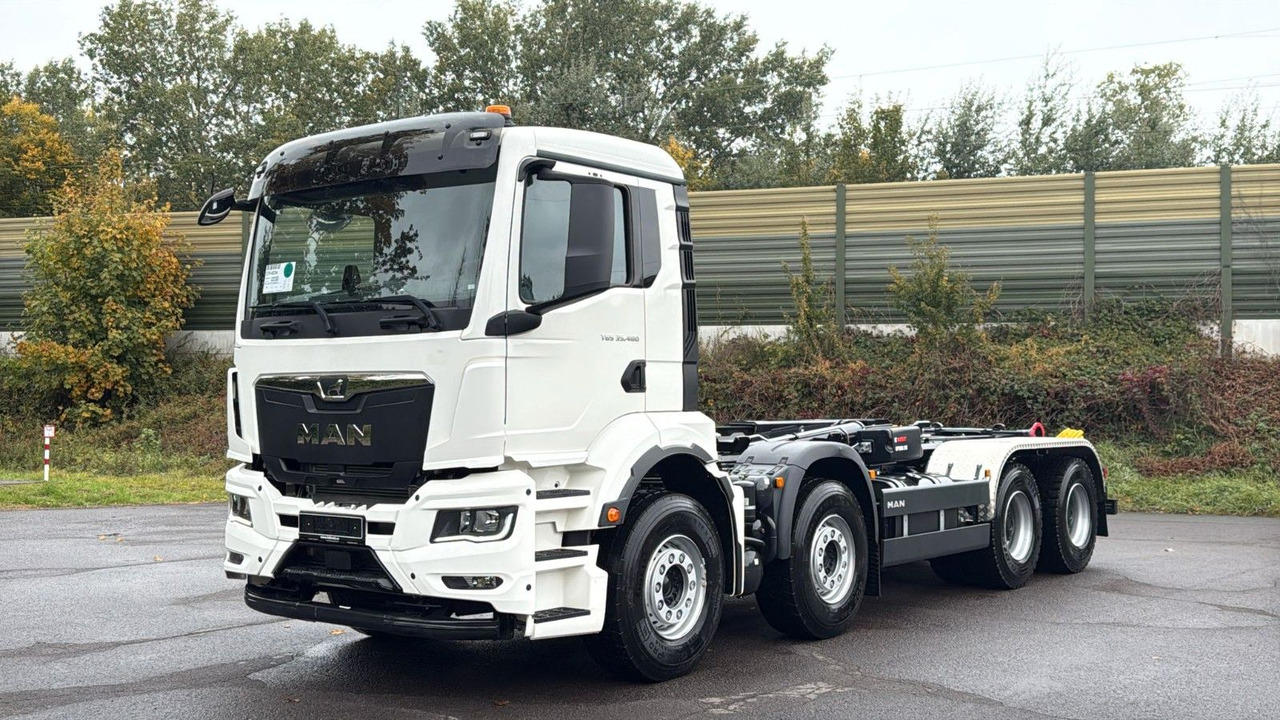 MAN TGS 35.480 8x4 Euro6e Hiab MultLift Abrollkipper - Xe tải nâng móc, Xe cẩu tự hành: hình 1 MAN TGS 35.480 8x4 Euro6e Hiab MultLift Abrollkipper - Xe tải nâng móc, Xe cẩu tự hành: hình 1