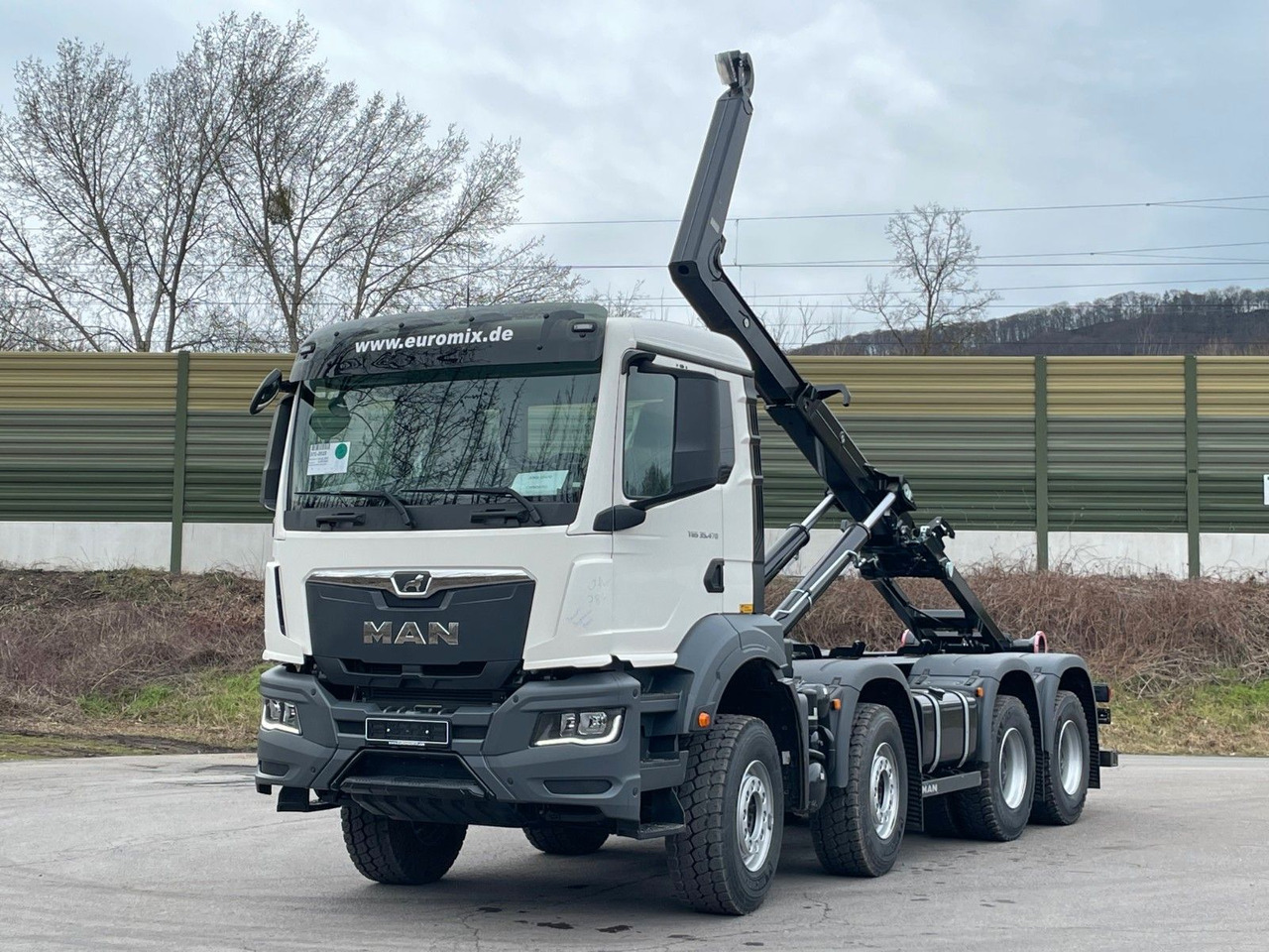 MAN TGS 35.480 8x4 Euro6e Hiab MultLift Abrollkipper - Xe tải nâng móc, Xe cẩu tự hành: hình 2 MAN TGS 35.480 8x4 Euro6e Hiab MultLift Abrollkipper - Xe tải nâng móc, Xe cẩu tự hành: hình 2