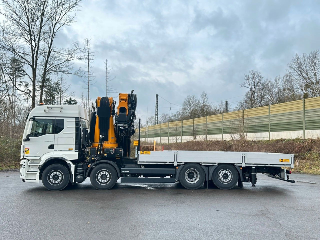 MAN TGS 35.520 8X2 Hiab EFFER 955-8s +Jib 6s - Xe cẩu tự hành: hình 5 MAN TGS 35.520 8X2 Hiab EFFER 955-8s +Jib 6s - Xe cẩu tự hành: hình 5