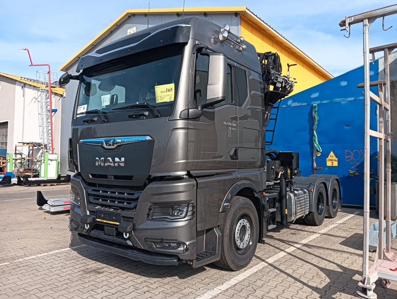 MAN TGX 26.580 6x4 LANGHOLZ EPSILON TZ 17 - Xe chở gỗ, Xe cẩu tự hành: hình 1 MAN TGX 26.580 6x4 LANGHOLZ EPSILON TZ 17 - Xe chở gỗ, Xe cẩu tự hành: hình 1