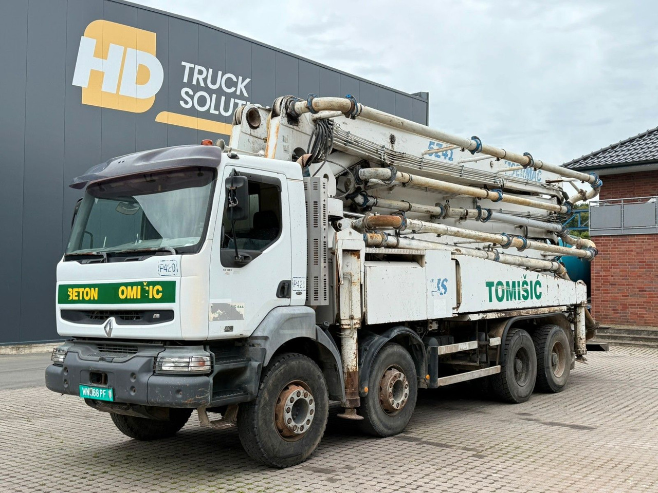 Renault Kerax 420 dci Sermac 41m Betonpumpe - Xe bơm bê tông: hình 1 Renault Kerax 420 dci Sermac 41m Betonpumpe - Xe bơm bê tông: hình 1