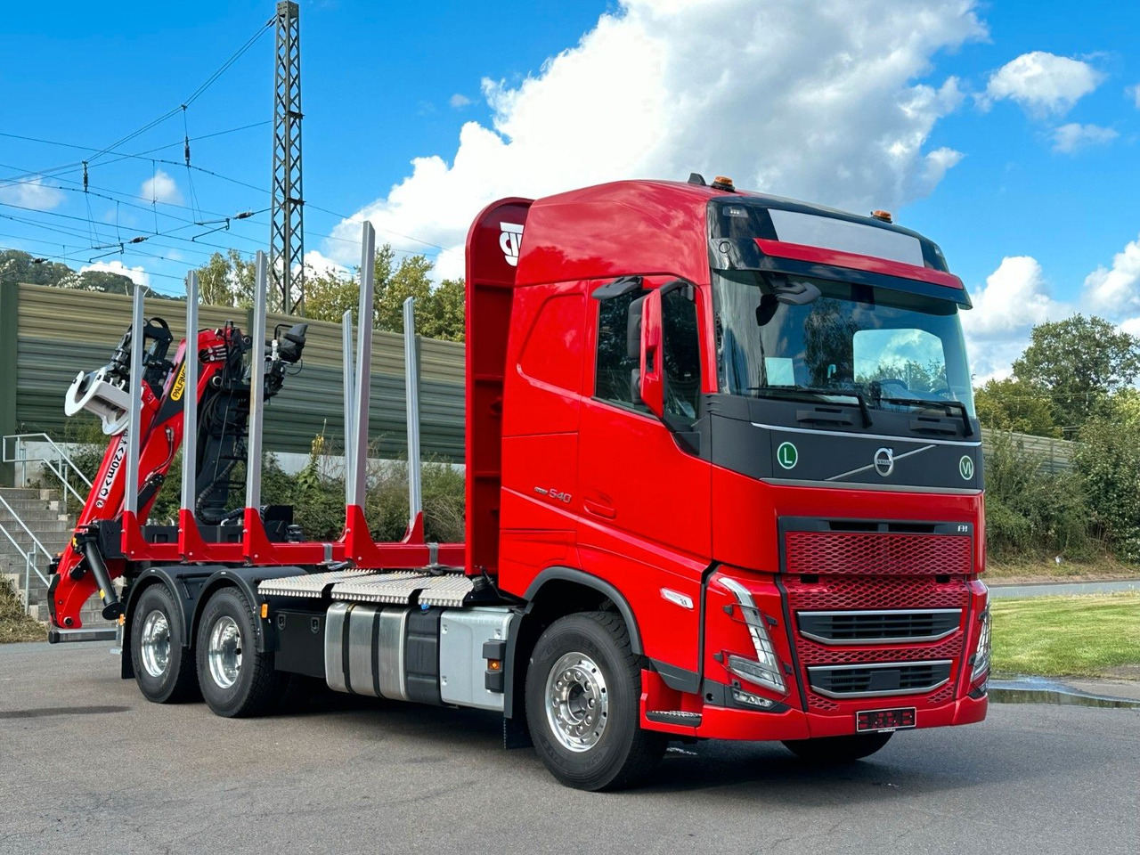 Volvo FH 540 6x4 LogLift EPSILON - Xe chở gỗ, Xe cẩu tự hành: hình 1 Volvo FH 540 6x4 LogLift EPSILON - Xe chở gỗ, Xe cẩu tự hành: hình 1