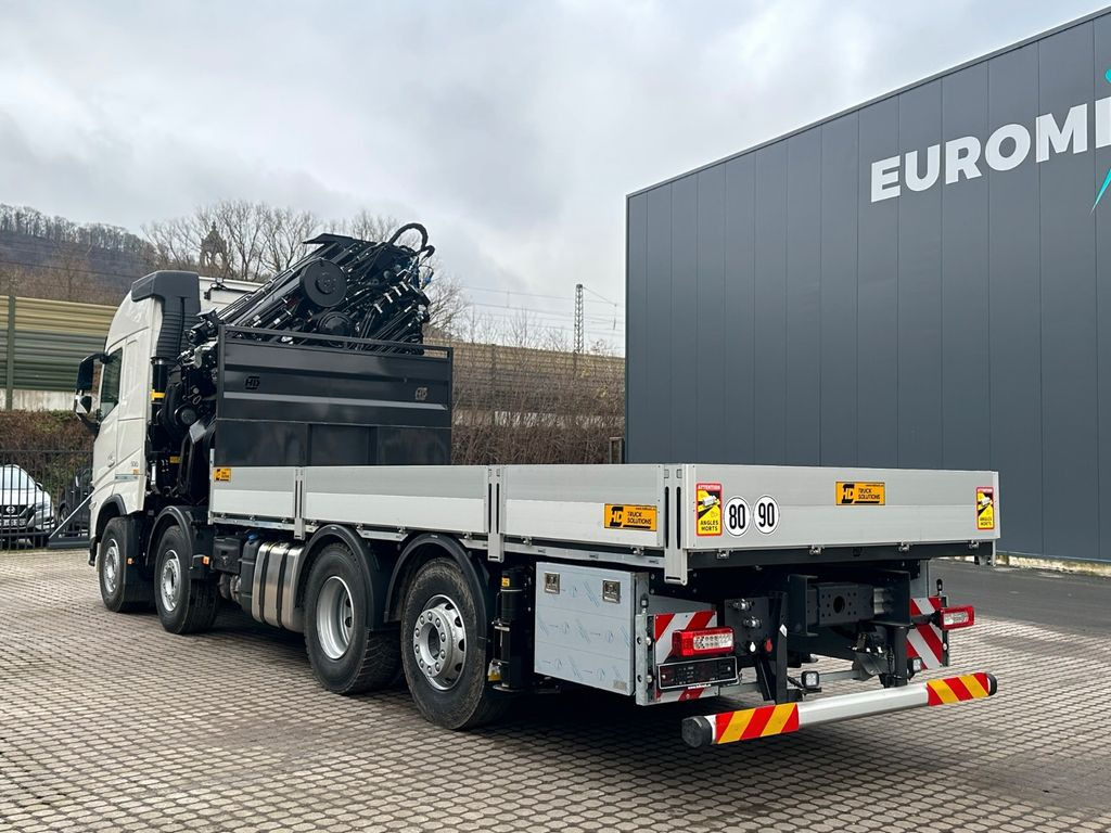 Xe cẩu tự hành, Xe tải thùng lửng/ Phẳng mới Volvo FH500 8X4 Kran HIAB X-HiPro858E-8 & Jib150x-6: hình 12