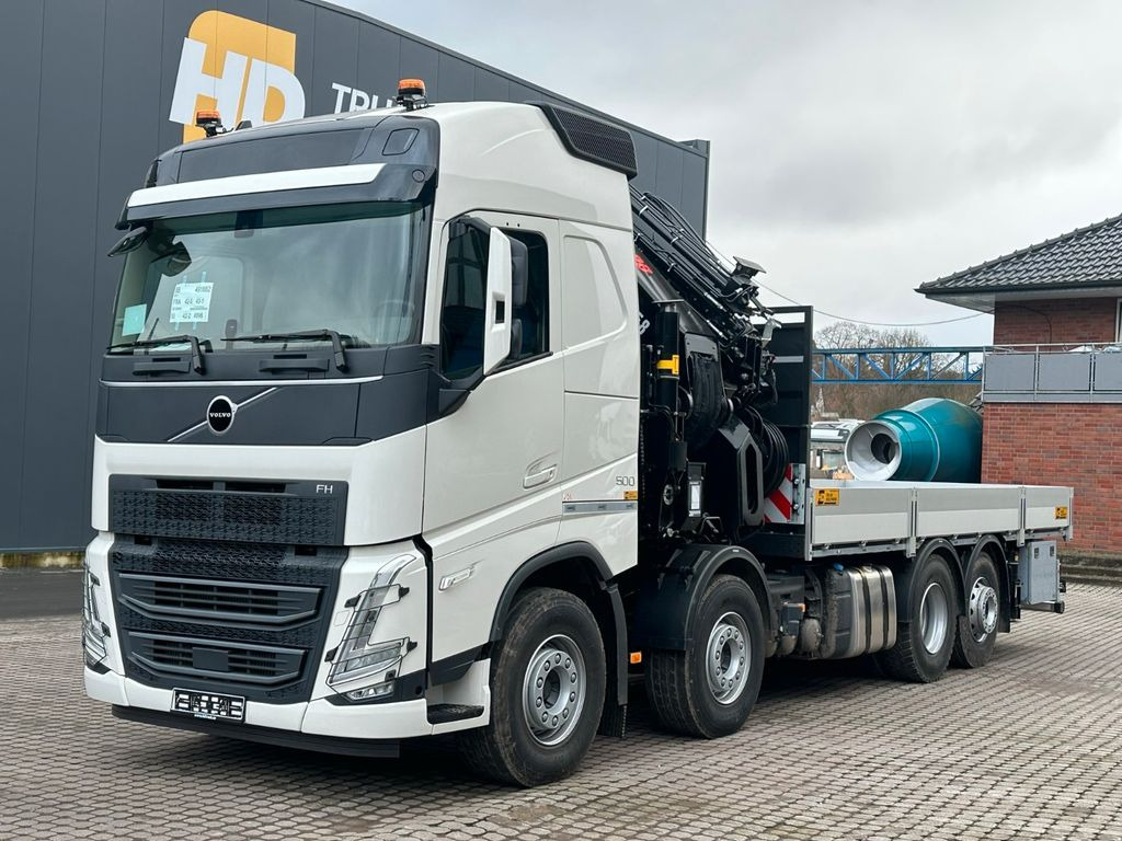 Xe cẩu tự hành, Xe tải thùng lửng/ Phẳng mới Volvo FH500 8X4 Kran HIAB X-HiPro858E-8 & Jib150x-6: hình 9