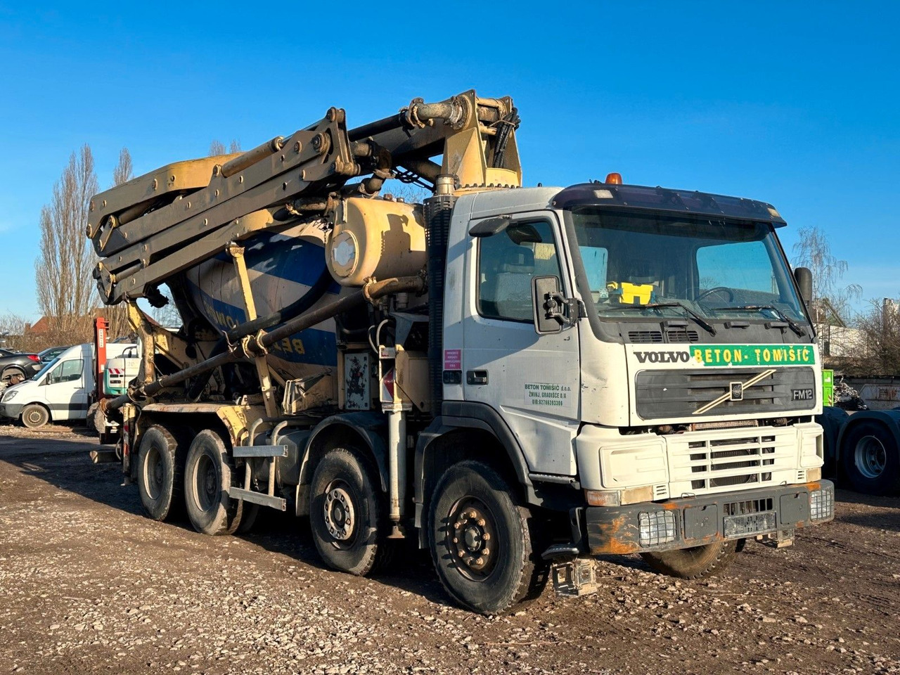 Volvo FM380 8X4 CIFA 28m Fahrmischer Pumpe - Xe bơm bê tông: hình 1 Volvo FM380 8X4 CIFA 28m Fahrmischer Pumpe - Xe bơm bê tông: hình 1