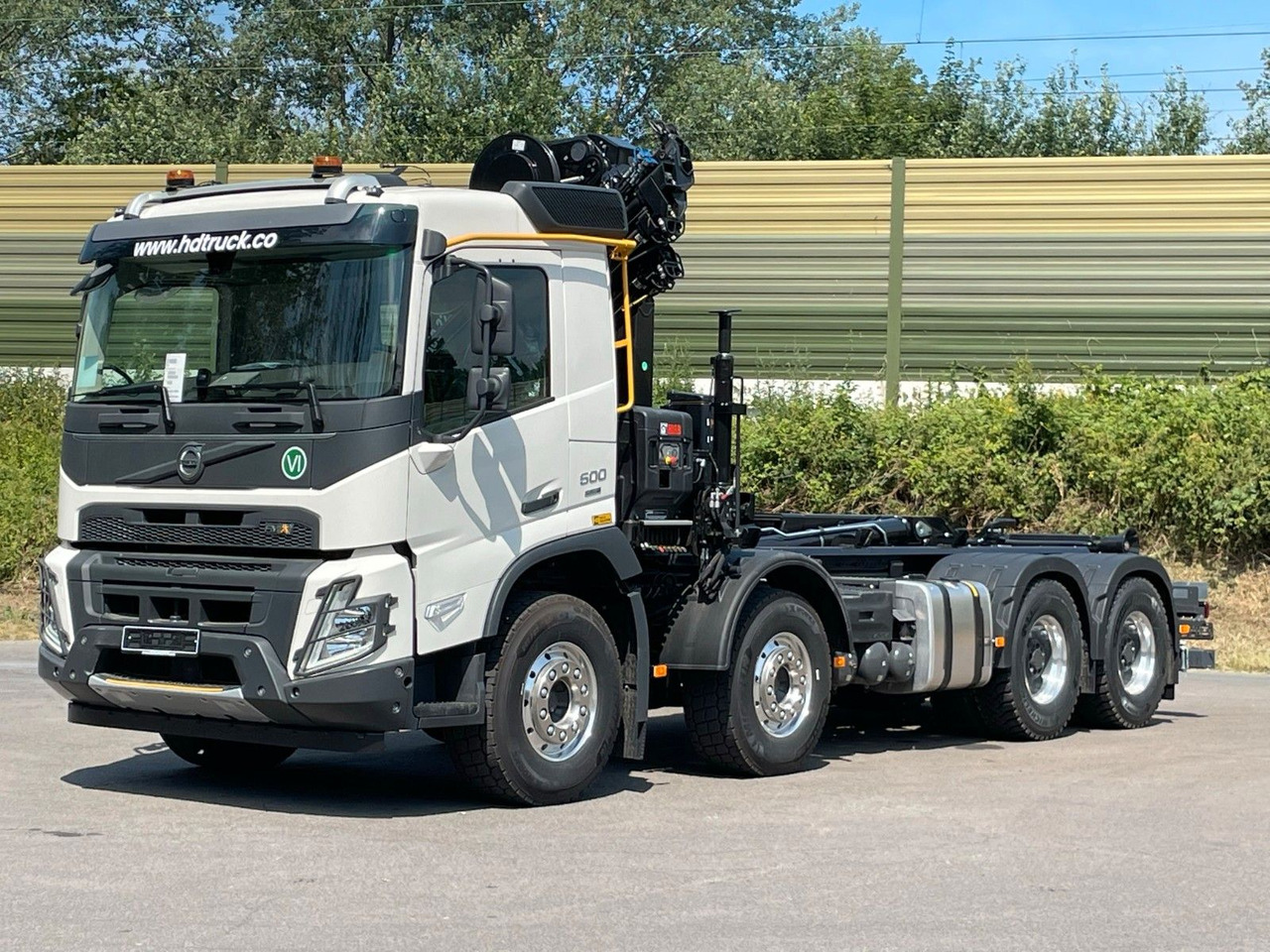 Volvo FMX 500 8x4 Abrollkipper + Kran Hiab 228-6 - Xe tải nâng móc, Xe cẩu tự hành: hình 2 Volvo FMX 500 8x4 Abrollkipper + Kran Hiab 228-6 - Xe tải nâng móc, Xe cẩu tự hành: hình 2