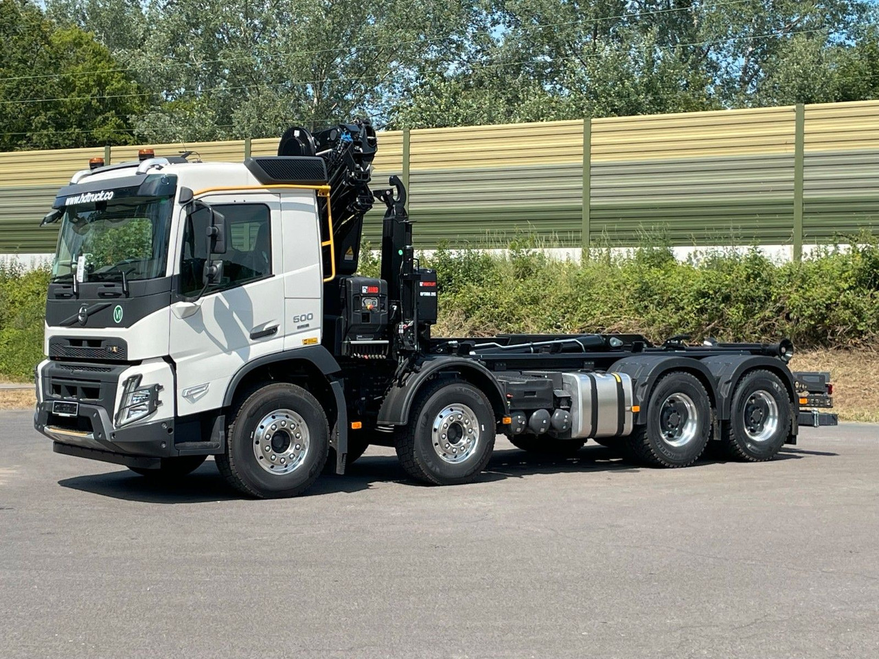 Volvo FMX 500 8x4 Abrollkipper + Kran Hiab 228-6 - Xe tải nâng móc, Xe cẩu tự hành: hình 3 Volvo FMX 500 8x4 Abrollkipper + Kran Hiab 228-6 - Xe tải nâng móc, Xe cẩu tự hành: hình 3