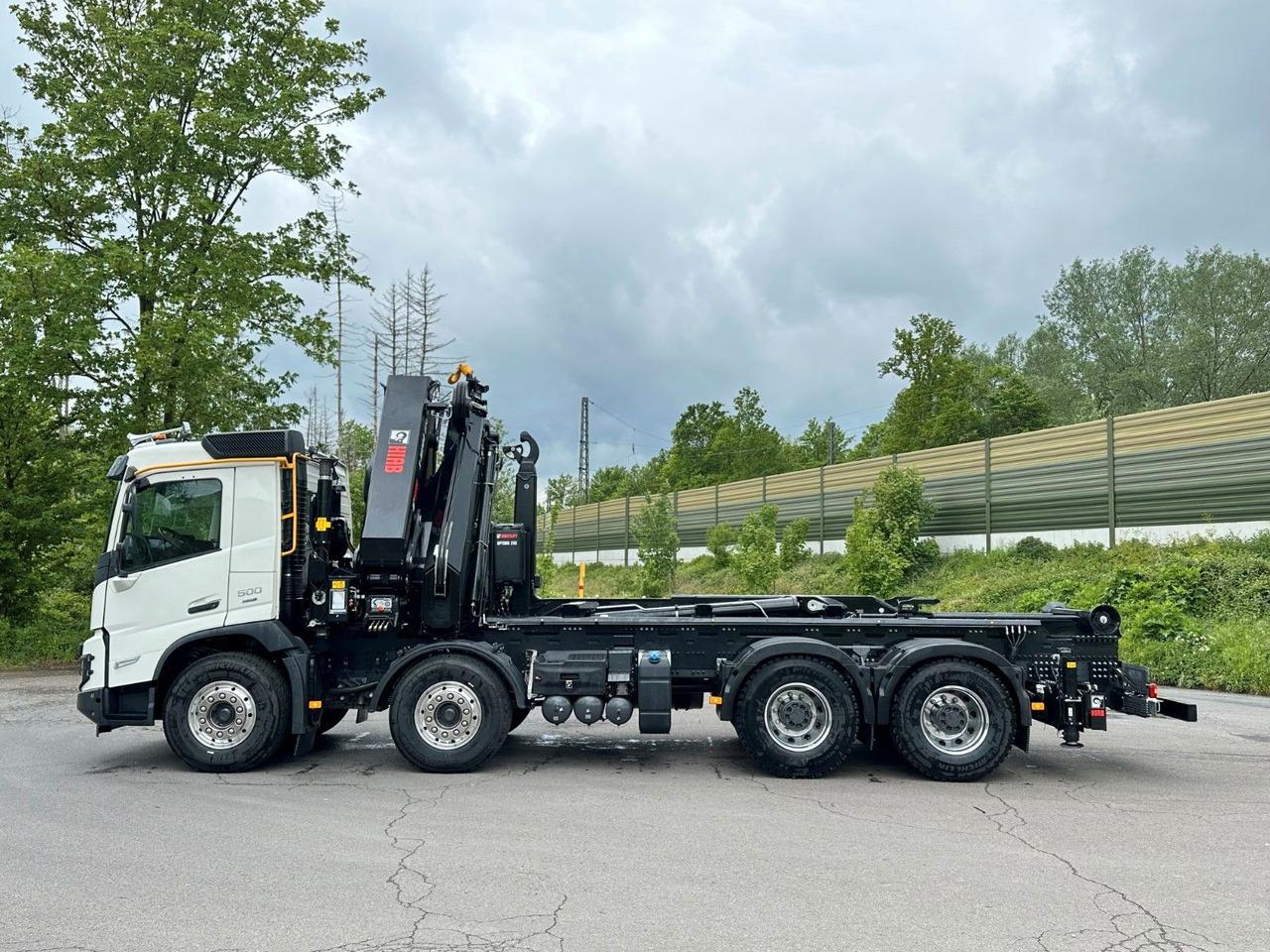 Volvo FMX 500 8x4 Abrollkipper + Kran Hiab 658-6 - Xe tải nâng móc, Xe cẩu tự hành: hình 4 Volvo FMX 500 8x4 Abrollkipper + Kran Hiab 658-6 - Xe tải nâng móc, Xe cẩu tự hành: hình 4