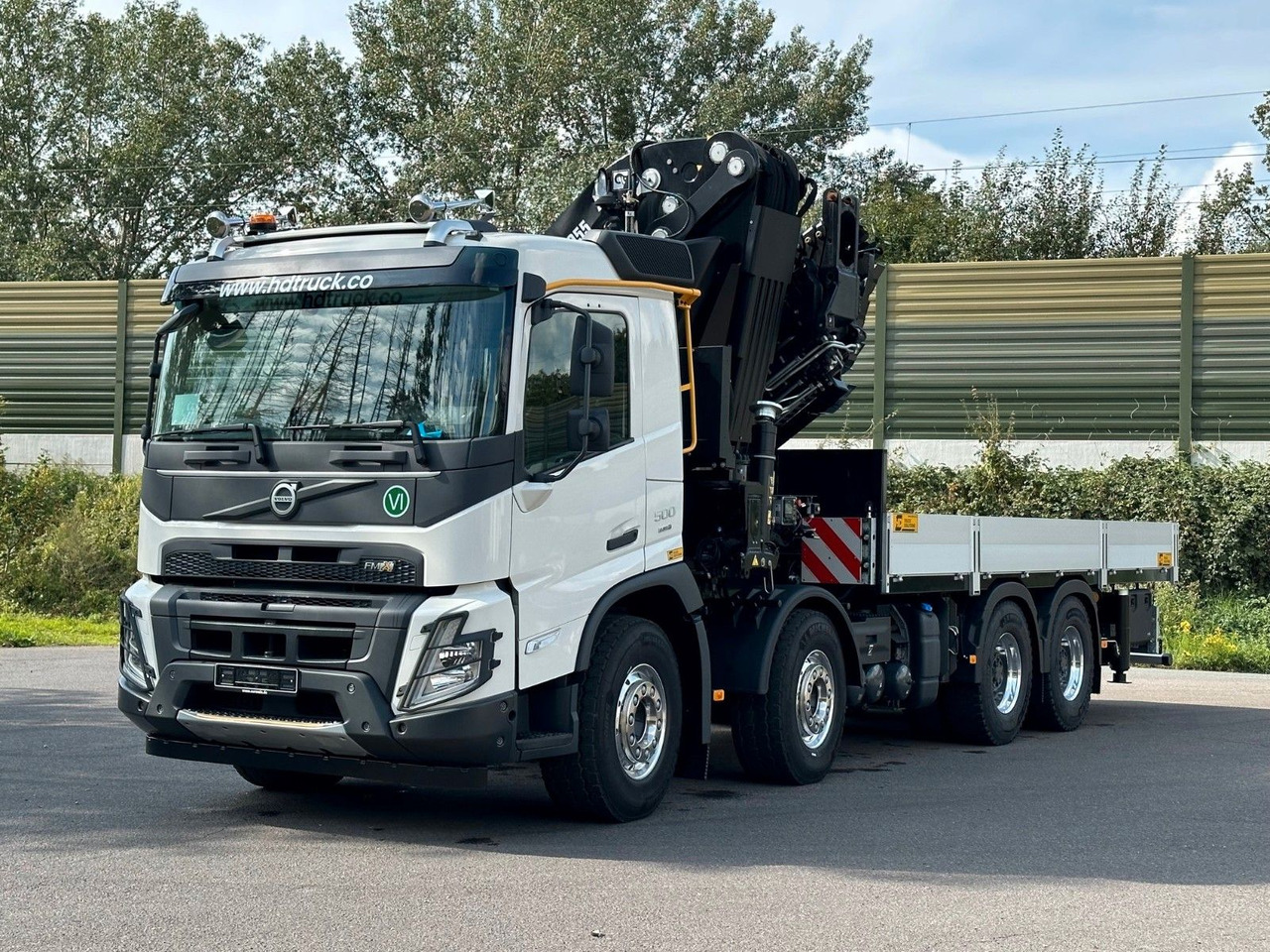 Volvo FMX 500 8x4 EFFER 955-8s + Jib 6s - Xe tải thùng lửng/ Phẳng, Xe cẩu tự hành: hình 3 Volvo FMX 500 8x4 EFFER 955-8s + Jib 6s - Xe tải thùng lửng/ Phẳng, Xe cẩu tự hành: hình 3
