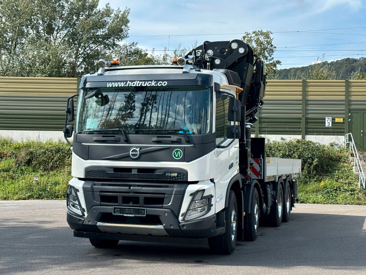 Volvo FMX 500 8x4 EFFER 955-8s + Jib 6s - Xe cẩu tự hành: hình 2 Volvo FMX 500 8x4 EFFER 955-8s + Jib 6s - Xe cẩu tự hành: hình 2