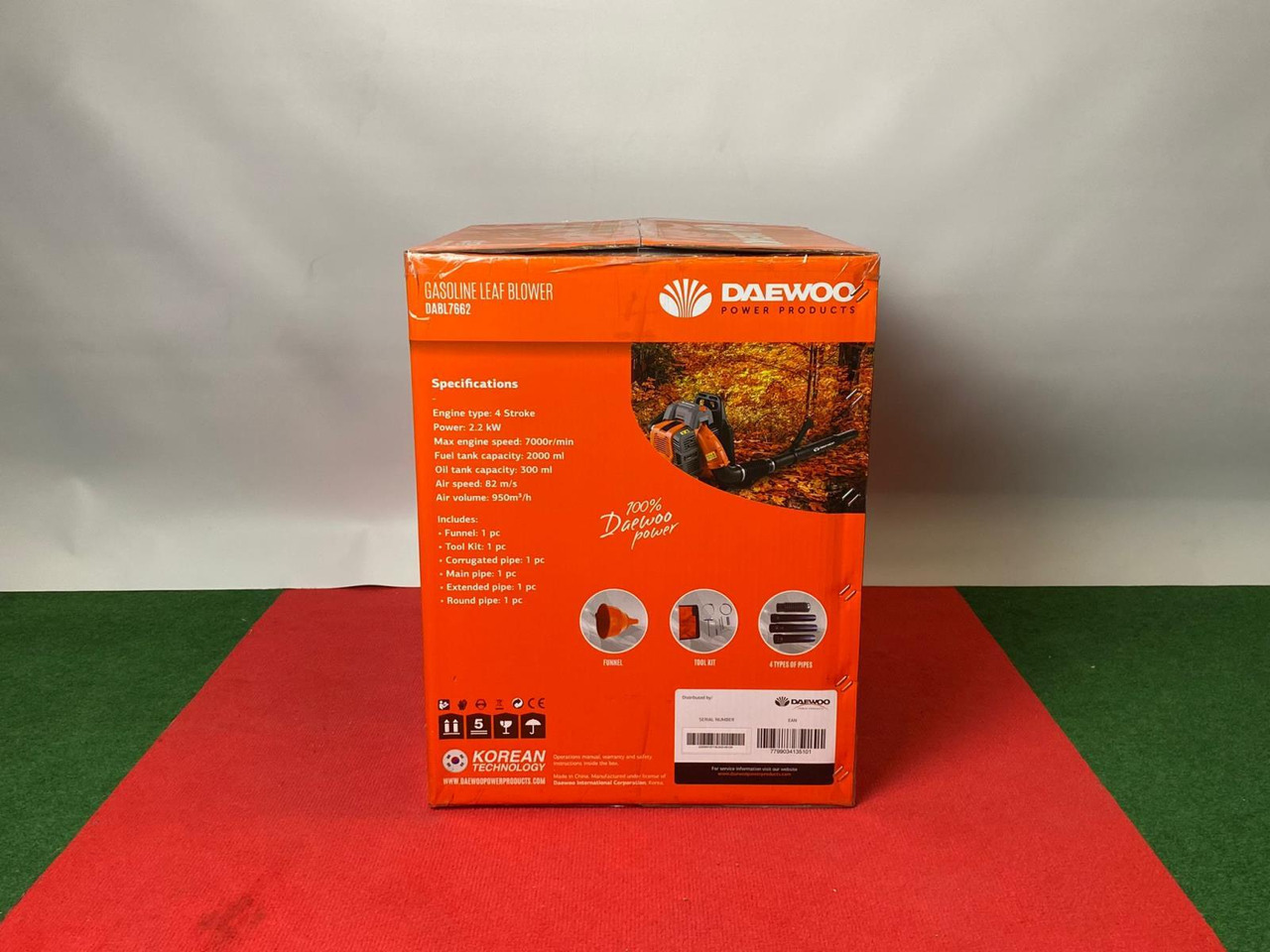 Daewoo DABL7662 Benzine Bladblazer - Máy vệ sinh: hình 3 Daewoo DABL7662 Benzine Bladblazer - Máy vệ sinh: hình 3