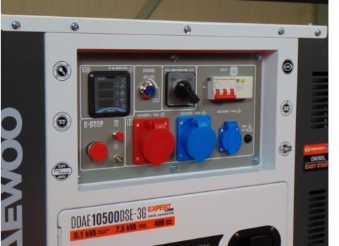 Daewoo DDAE10500DSE-3G Diesel Stroomgenerator (Nieuw) - Bộ phát điện: hình 3 Daewoo DDAE10500DSE-3G Diesel Stroomgenerator (Nieuw) - Bộ phát điện: hình 3
