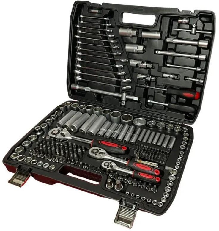 Metallo 216PCS Doppenset - Trang thiết bị xưởng: hình 1 Metallo 216PCS Doppenset - Trang thiết bị xưởng: hình 1