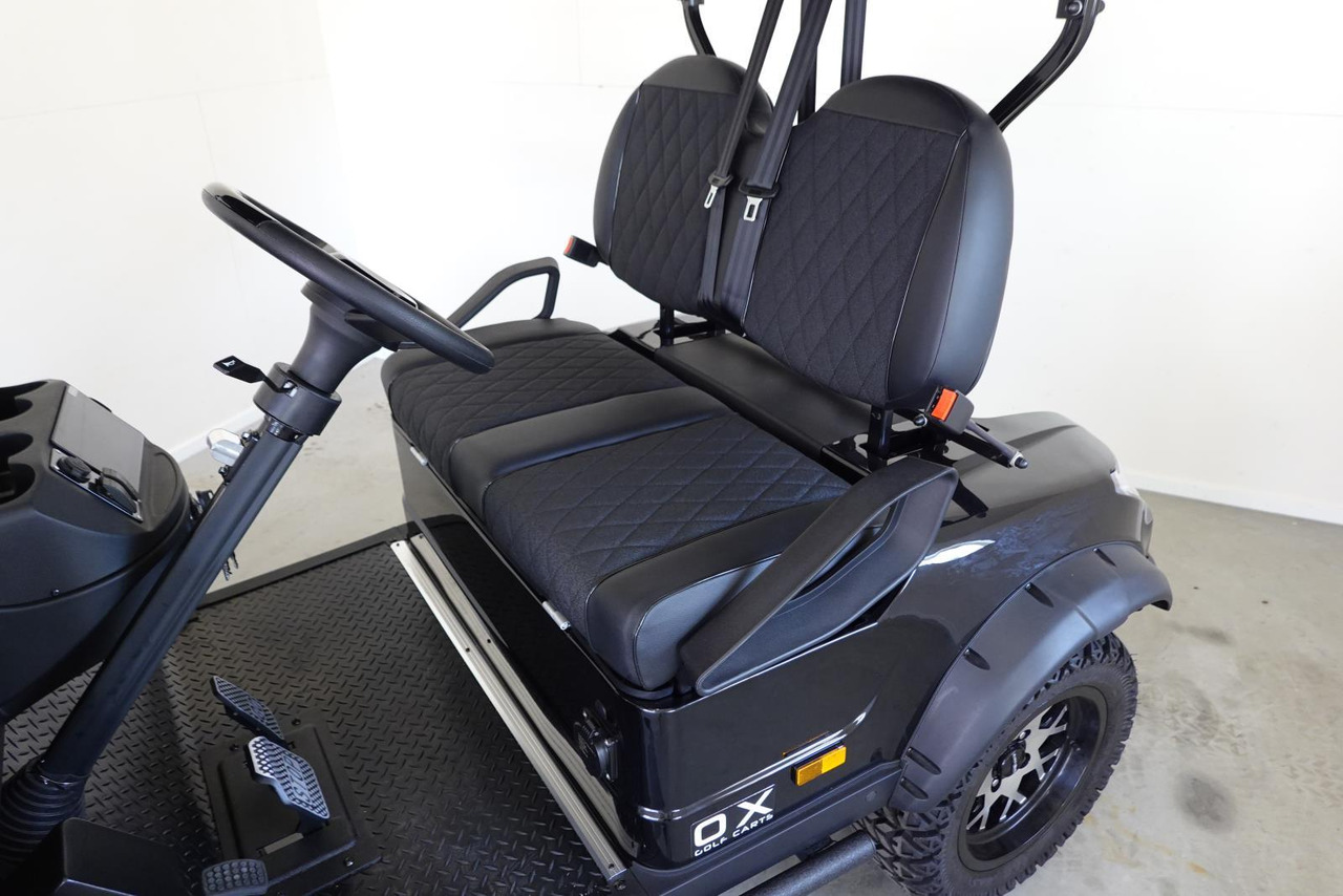 OX KG2 2-pers Verhoogde Golfkar Zilver Nieuw - Xe golf: hình 5 OX KG2 2-pers Verhoogde Golfkar Zilver Nieuw - Xe golf: hình 5