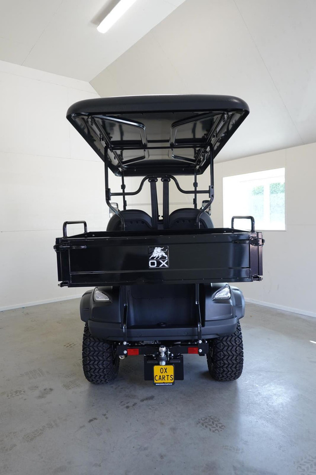 OX KG2L 2-Zits met Kiepbare Laadbak Mat-Zwart Nieuw - Xe golf: hình 2 OX KG2L 2-Zits met Kiepbare Laadbak Mat-Zwart Nieuw - Xe golf: hình 2