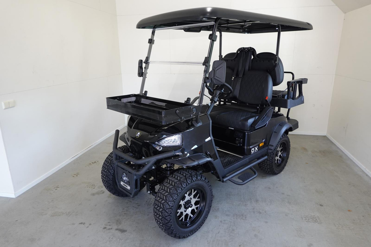 OX KG4 4-Zits Golfkar Zwart Nieuw - Xe golf: hình 1 OX KG4 4-Zits Golfkar Zwart Nieuw - Xe golf: hình 1