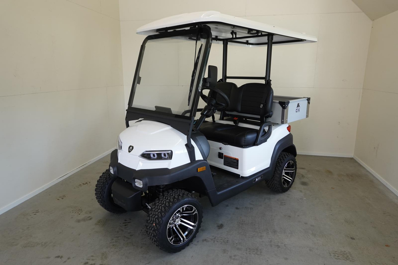 OX ZG2L 2-zits Golfkar met Laadbak Wit Nieuw - Xe golf: hình 2 OX ZG2L 2-zits Golfkar met Laadbak Wit Nieuw - Xe golf: hình 2
